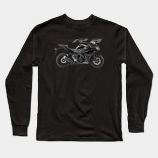 Yamaha R3 18 black, sl Long Sleeve T-Shirt